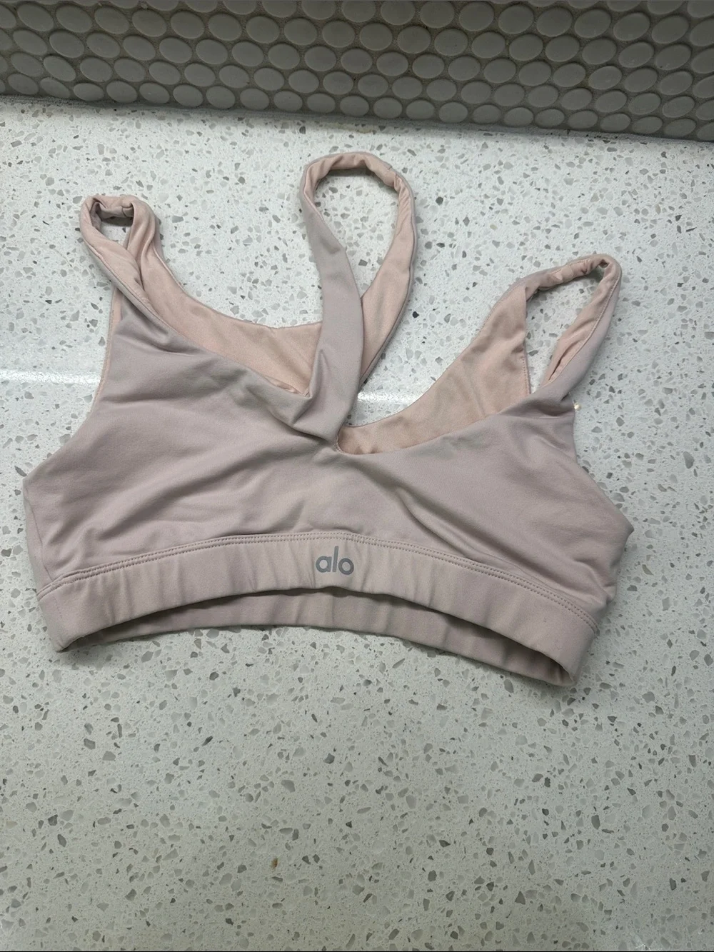 ALO Yoga Peak a Boo Sports Bra S